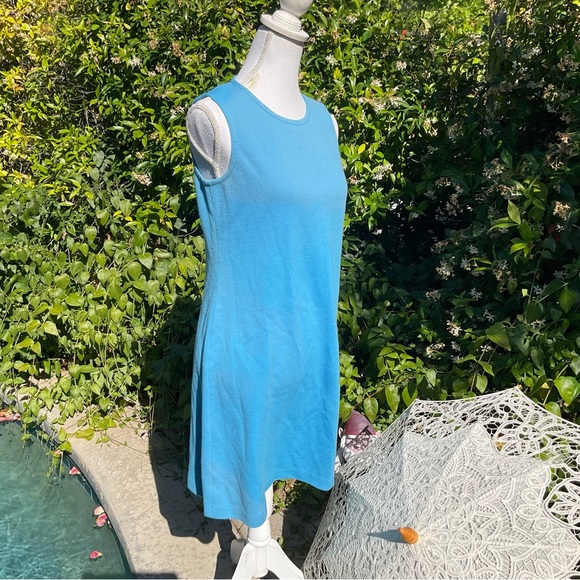 St John Collection Aqua 💦 turquoise suit couture Dress for jacket or coat Sz 6 - Picture 4 of 6